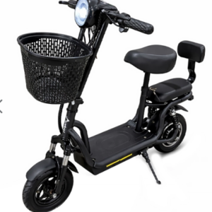 Patinete Elétrico Audisat HL10 350 watts Rodas de 10" até 32 km h Capacidade 120Kg Autonomia 30 km - Preto