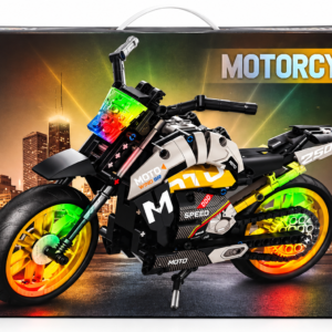 MOTO DE BLOCOS DE MONTAR 447 PEÇAS TIPO LEGO
